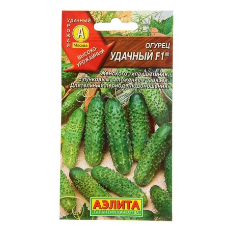 Cucumber seeds "Successful F1", 10 pcs
