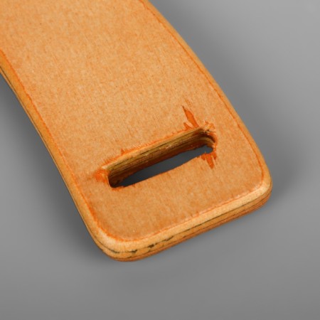 Handles for the bag are wooden, 11 × 16.5 cm, 2 pcs, beige color-6