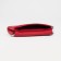 Women's wallet on magnets, red color