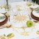 Southern Fruits d = 148 cm with GMVO, 100% cotton, sarzha 190 g/m2