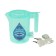 Electric kettle "Drop", plastic, 0.5 l, 600 watts, turquoise
