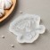 Silicone form "Happy Wedding", 10 × 8.5 cm, transparent color