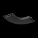 Power Circle semicircular Technical tra084cr-11b, 5.5x5.5x0.6 cm, black color