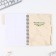 Planing-day planning “Teacher who inspires”, A5 format, 45 sheets, soft spiral cover with dividers