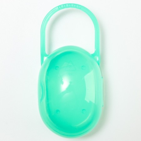 A container for storing and sterilizing children's nipples and dummy, green color-2