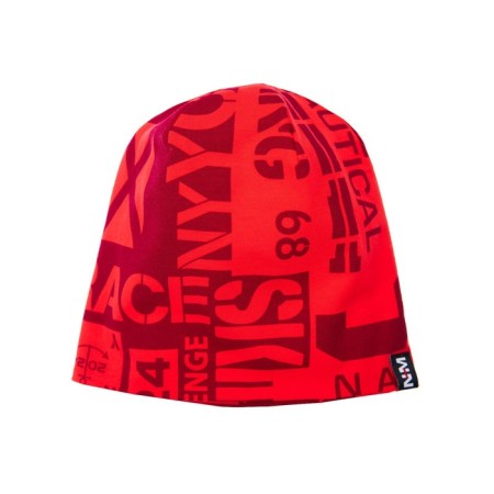Hat for a boy, size 56, red color