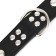 Collar "Sirius", leatherette with rivets, 56 x 3 cm, Osh 42-52, black