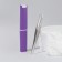 Direct tweezers, narrow, 9 cm, in case, color mix