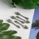 Souvenir wallet metal "Carved spoon" (B28849) 5x1.1 cm