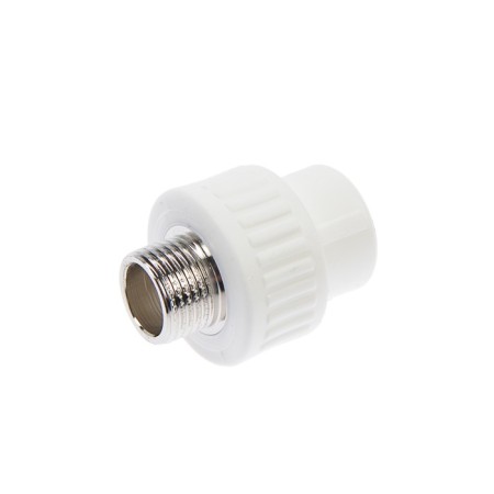 Combined coupling otmo, d = 20 mm x 1/2 ", external thread, polypropylene