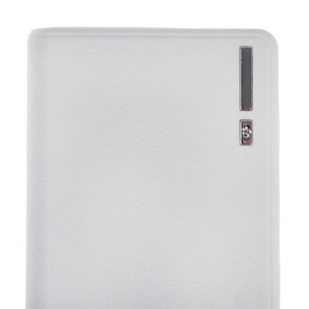 External battery Luazon PB-01, 7200 mAh, 2 USB, 1/2.1 A, flashlight, white-5