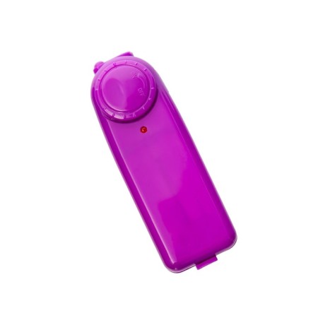 Vaginal balls with vibration Toyfa, ABS plastic, purple, 12.2 cm-2