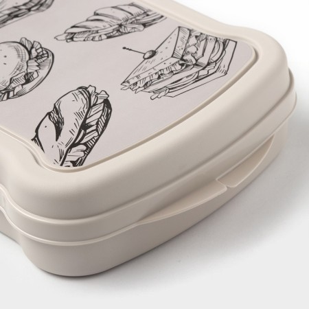 Busco sandwich, 17 × 13 × 4.2 cm, with KROC decor-3