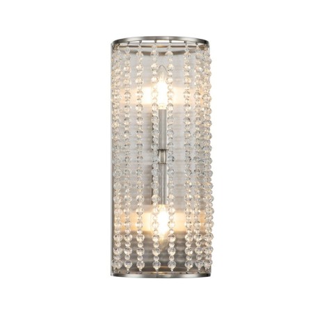 Bra Indigo, 12004/2W Nickel. 2x40W, E14, 102x150x350 mm