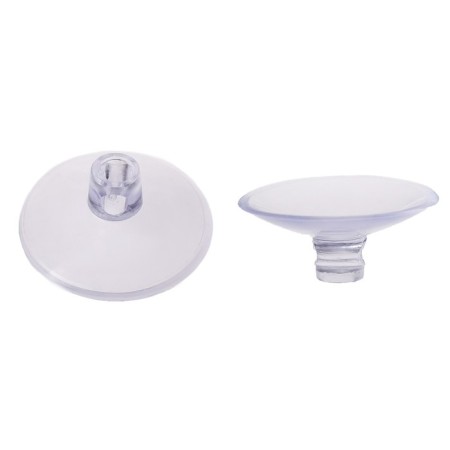 Supplosion universal silicone d = 40 mm, through hole, 20 pcs. In the set, the color is transparent-1
