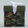 Gift folding box, packaging, “February 23”, 10 x 10 x 10 cm