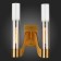 Sconces st. SL1235.301.02. Ettore. 2x40 watts, E14, 31.5x45 cm, brass color