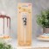 Candle for Cake "Almaz", number "1", silver metallic