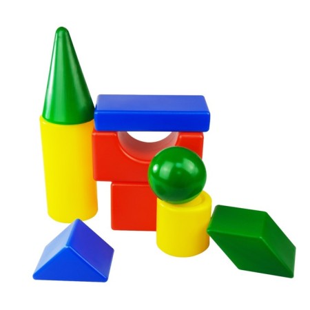 Set of cubes "Construction", 9 elements-5