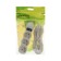 Extension cord Luazon Lighting Eco, 3 sockets, 6 m, 10 A, 3500 W, PVS 3x1 mm2, s/c, with off