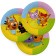 Paper plate "Three cats", in a set of 6 pieces, 18 cm