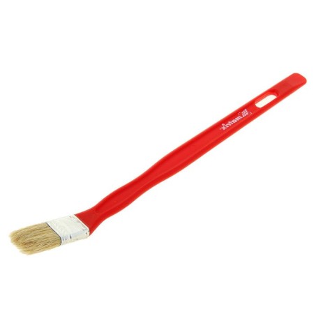 Radiator brush Matrix, for enamels, 25x10 mm, plastic handle, natural bristles