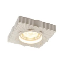 Точечный встраиваемый светильник Arte Lamp Alloro A5248PL-1WH, GU10, 50 Вт, 11х11х11 см, 500 Лм, белый