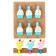 A set of decorative clothespins "Sweet World" 9 pcs.