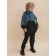 Vetrovka for boys, height 134 cm, sea wave color