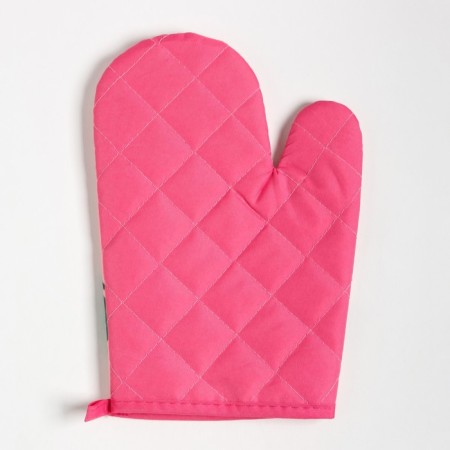 Mitten Dolyana "Tropical" color pink 26x16 cm, 100% p/e-2