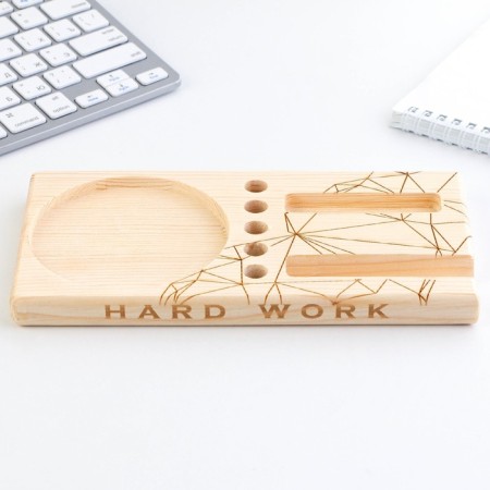 Hard work stand, wood, 21.7 x 20 x 11 cm-1
