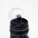 Bicycle bottle, 650 ml, "Master K.", with fastening, black