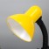 E27 desktop lamp, light regulator on the clamp (220V) yellow (108a) Risalux