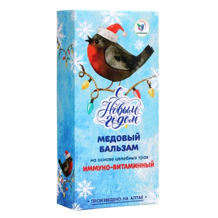 New Year. New Year's honey balm Altai Immino-vitamin, 250 ml-2