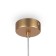 Suspension lamp Maytoni Mod172PL-01BS, 1xG4, 20W, 20x20x381.3 cm, brass color