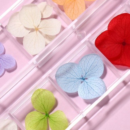 Sudden for decor "Tenderness", voluminous, 12 species, in a case, multi -colored-2