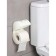 Keeplex Light toilet paper holder, 13.4 × 13 × 12.4 cm, color white cloud