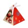 New Year. Bonbonniere, New Year's gift packaging "White Bear", 7 × 7 × 7.5 cm.