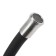 Accoona A48104F kitchen mixer, single -leaf, with nut, stainless steel, black/satin