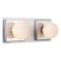 Wall lamp 2x40W G9, size 30x12.6x12 cm