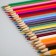 Colored pencils, 24 colors, hexagonal, cats aristocrats