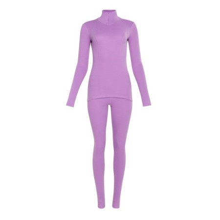 Women's thermal underwear (longshit, leggings) minku color purple, size 52-10