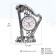 Clock - tabletry “Arfa”, discrete move, dial d -6.5 cm, 19 x 14 cm, aa