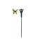 Birds of birds and other animals Luazon LRI-32, from the solar battery, green