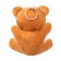 Soft Irushka "Bear in a Blueberry", on a key fob, color mix