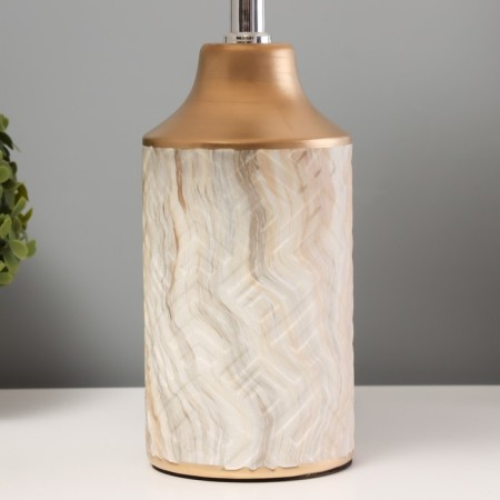 Laura table lamp E14 40W white-gold 22x22x39 cm-3