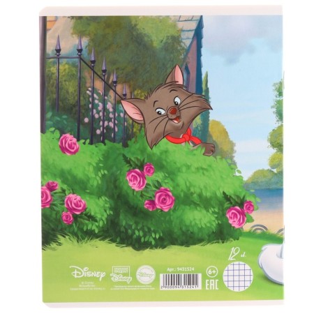 Notebook in a cage 12 sheets, 5 types of mix, cover coated cardboard, cats aristocrats-11