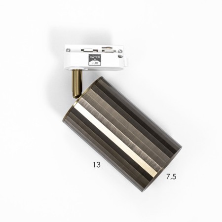 TRUKAL LOMK "Aliser" GU10 220V bronze 7.5x7.5x20 cm-9