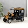 Metal souvenir "Retro. Black-gold car" 16.7x7.7x11 cm