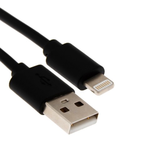 Windigo, Lightning - USB, 2 A, charging + data transfer, TPE braid, 1 m, black-2
